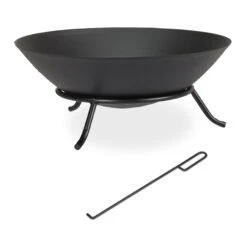 Relaxdays Feuerschale Mit Grillrost -OUTSUNNY Verkäufe 8600323900 100369220 prod 009
