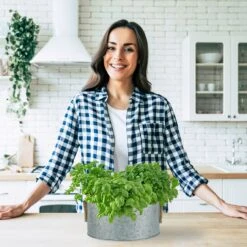 Relaxdays Zinkschale 2er Set Rund -OUTSUNNY Verkäufe 8600323900 100373900 prod 005