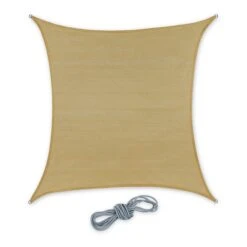Relaxdays Quadratisches HDPE Sonnensegel Sand -OUTSUNNY Verkäufe 8600323900 10037824976 prod 009