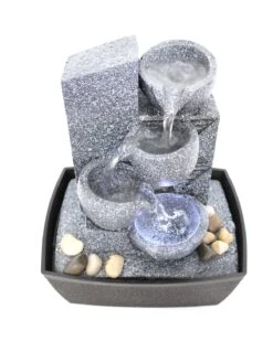 Zimmerbrunnen Tischbrunnen Dekobrunnen FoBucket Mit LED 10526 8 Zimmerbrunnen Tischbrunnen Dekobrunnen FoBucket Mit LED 10526 -OUTSUNNY Verkäufe 8600326800 738 prod 003