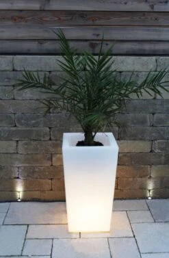Pflanzkübel Pflanzsäule GlowTub Square H: 70cm Beleuchtet 10617 -OUTSUNNY Verkäufe 8600326800 793 prod 005