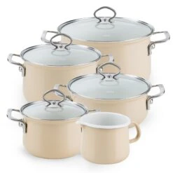 Riess Topfset Sparset 5-teilig CAPPUCCINO