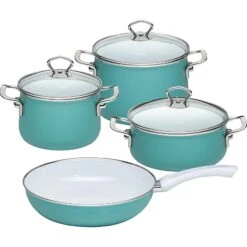 Riess Topfset 4-teilig NATURE GREEN MEDIUM