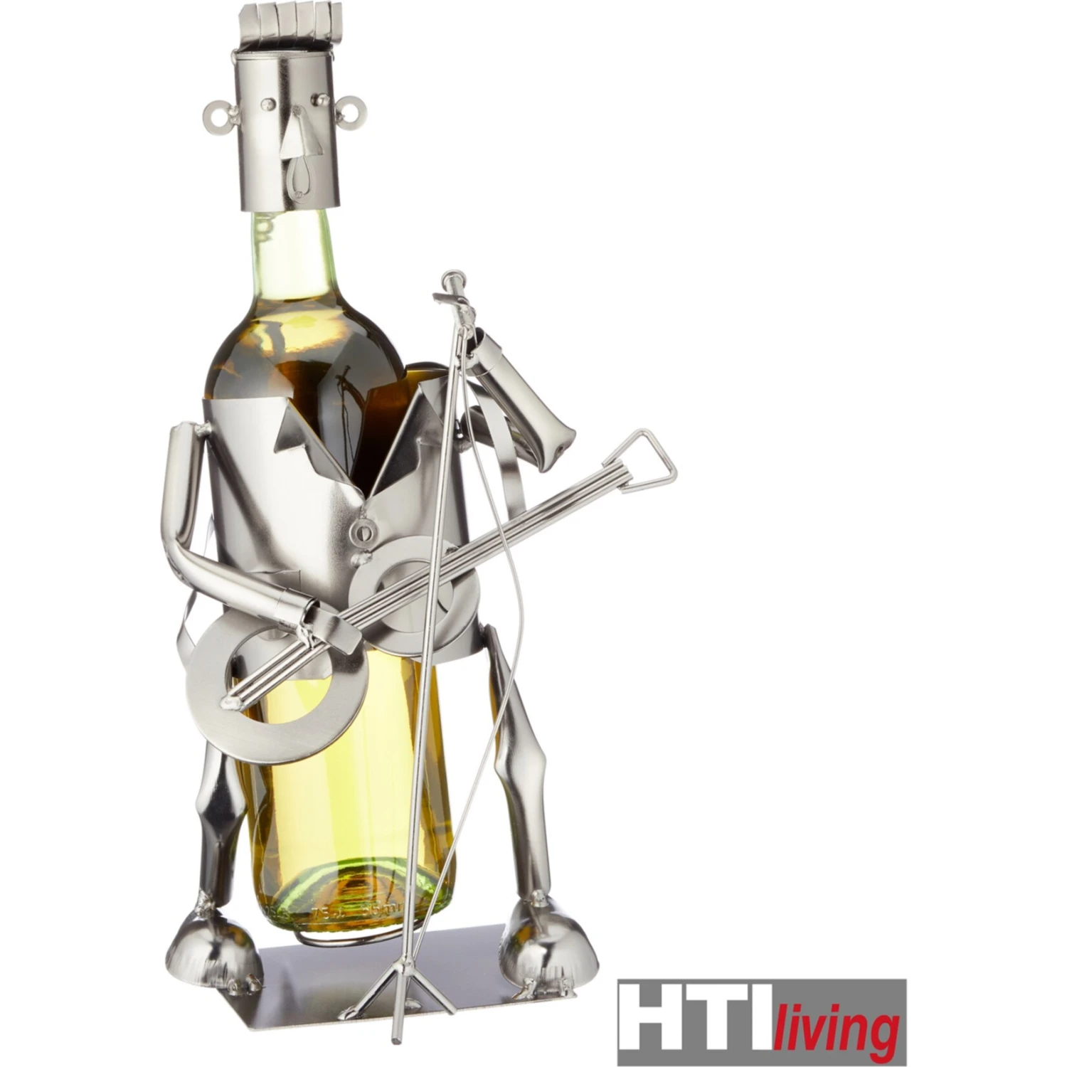 HTI-Living Weinflaschenhalter Gitarrespieler 2 HTI-Living Weinflaschenhalter Gitarrespieler – Bild 2