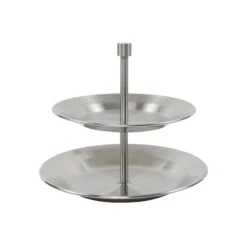 Neuetischkultur Etagere 2-stufig Rund