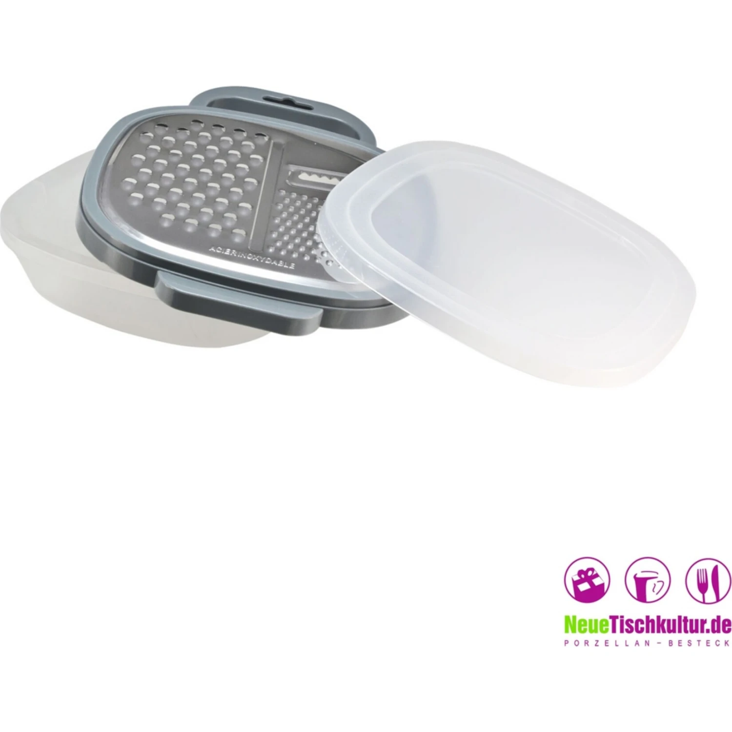 Neuetischkultur Reibe Mit Behälter 2 Neuetischkultur Reibe Mit Behälter – Bild 2