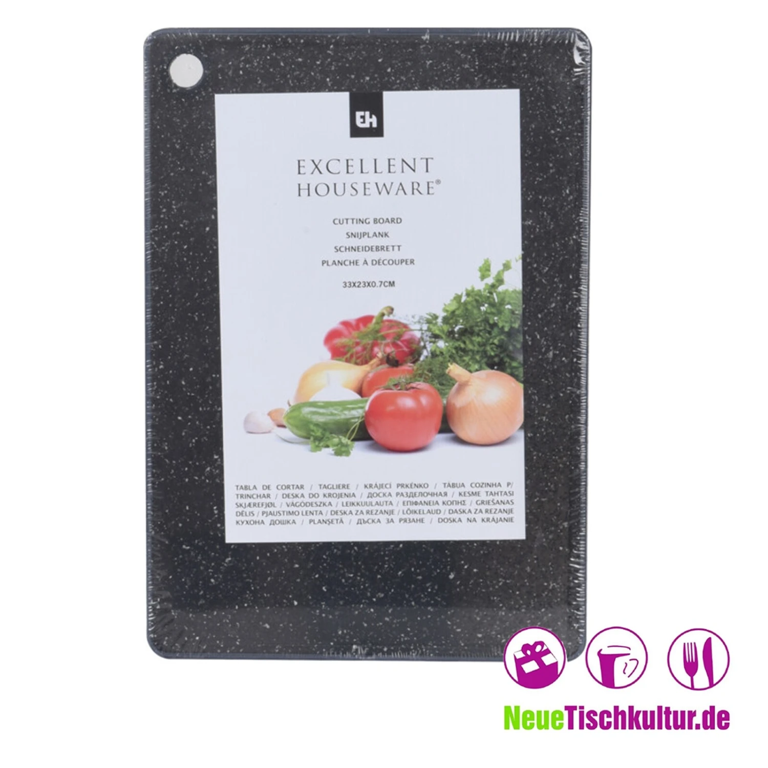 Neuetischkultur Schneidebrett Anthrazit 3 Neuetischkultur Schneidebrett Anthrazit – Bild 3
