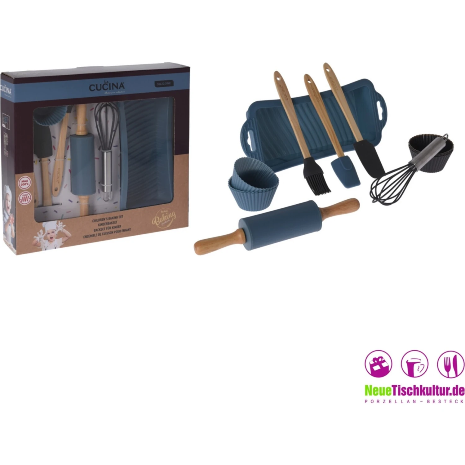 Neuetischkultur Backset Für Kinder 12-teilig 2 Neuetischkultur Backset Für Kinder 12-teilig – Bild 2