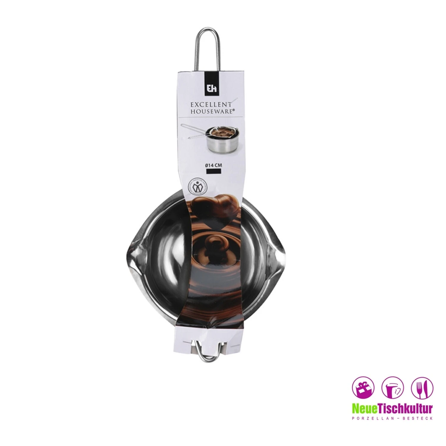 Neuetischkultur Wasserbad-Schüssel Edelstahl 2 Neuetischkultur Wasserbad-Schüssel Edelstahl – Bild 2