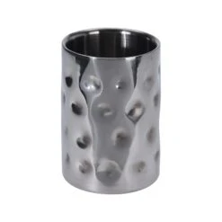 Neuetischkultur Weinkühler Edelstahl Design Gehämmert