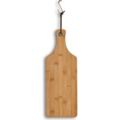 Neuetischkultur Schneidebrett Mit Griff Bambus