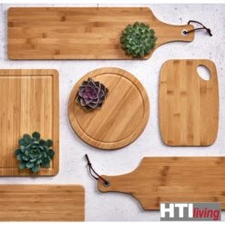 Neuetischkultur Schneidebrett Mit Griff Bambus 6 Neuetischkultur Schneidebrett Mit Griff Bambus -OUTSUNNY Verkäufe 8600330400 50002139 prod 003