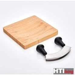 Neuetischkultur Kräuterbrett Mit Wiegemesser Bamboo 5 Neuetischkultur Kräuterbrett Mit Wiegemesser Bamboo -OUTSUNNY Verkäufe 8600330400 50002174 prod 003