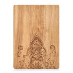 Neuetischkultur Schneide- Und Servierbrett, Akazie Mit Musterprint