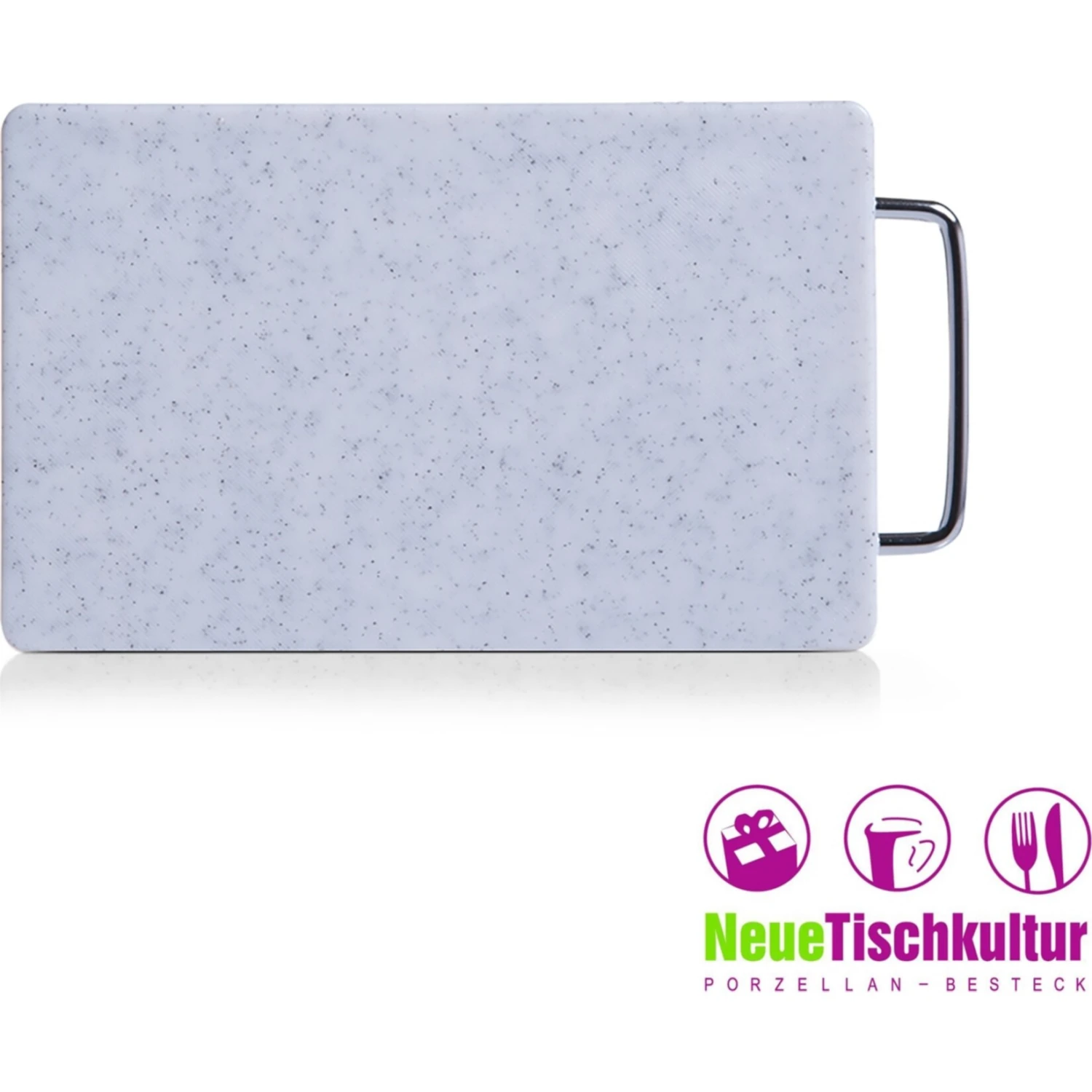 Neuetischkultur Schneidbrett Mit Metallgriff 2 Neuetischkultur Schneidbrett Mit Metallgriff – Bild 2