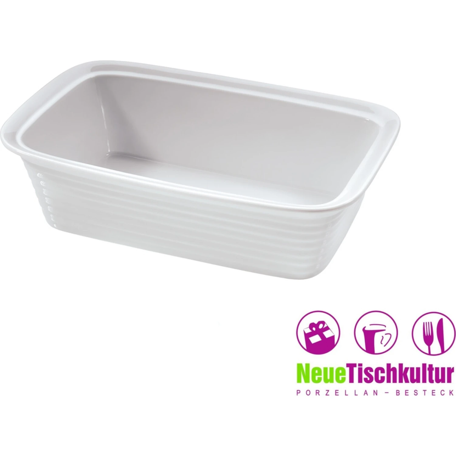 Neuetischkultur Lasagneform Extra Hoch 24cm BURGUND 2 Neuetischkultur Lasagneform Extra Hoch 24cm BURGUND – Bild 2