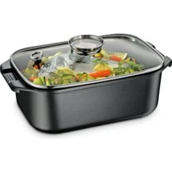 Neuetischkultur Aromabräter Rechteckig Alu Dampfgarer