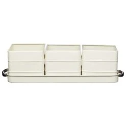 Neuetischkultur Kräutertöpfe Mit Schale Living Nostalgia