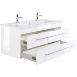 POSSEIK Waschtisch Inkl. Villeroy & Boch Doppel Waschbecken Venticello 120cm -OUTSUNNY Verkäufe 8600335800 18821 prod 003