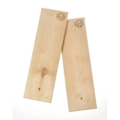 Acerto® 5x Flammlachsbrett Aus Birke - Ersatzbrett