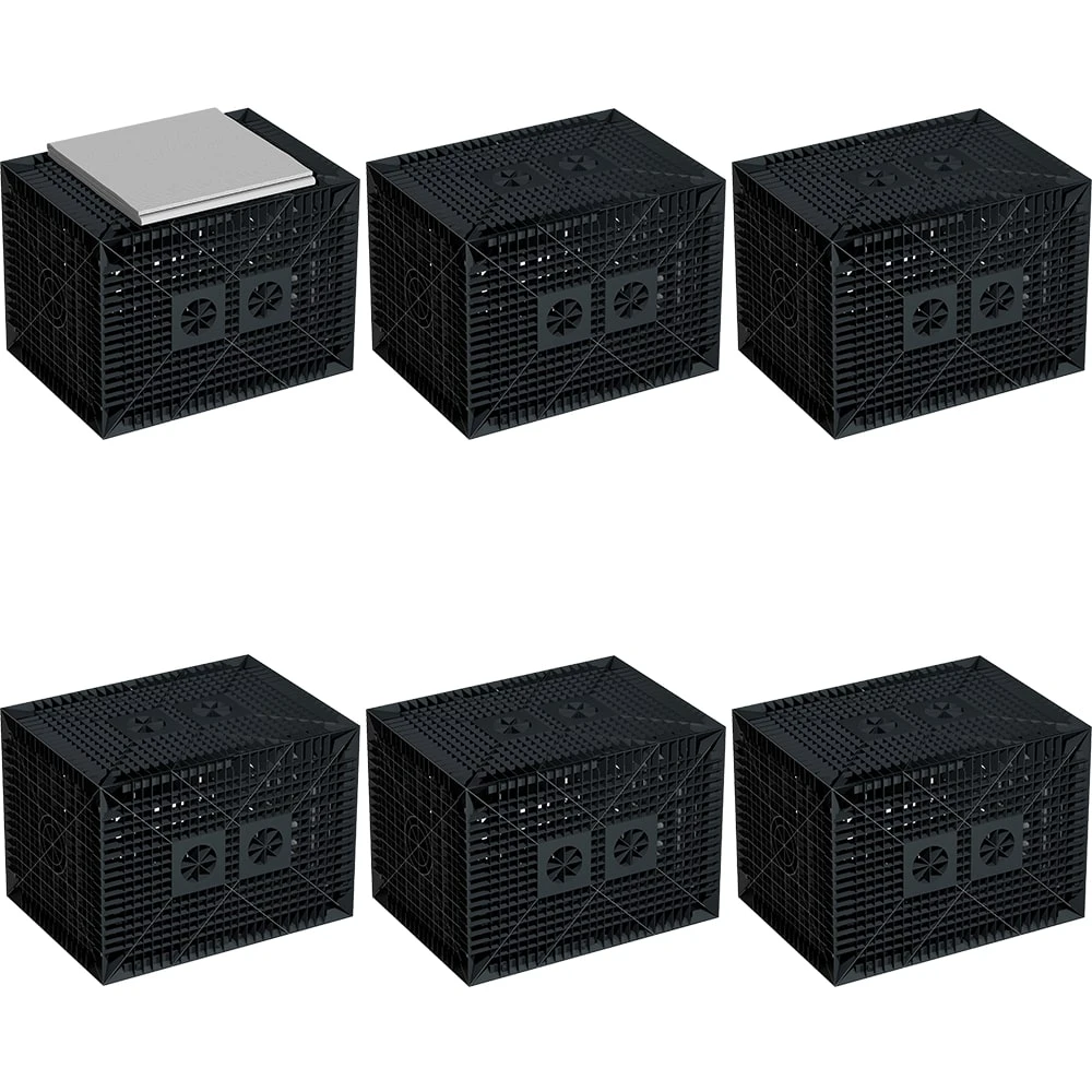 GreenLife Erweiterungsset Versickerung 1.680 L Sickerquader Gartenentwässerung 1 GreenLife Erweiterungsset Versickerung 1.680 L Sickerquader Gartenentwässerung