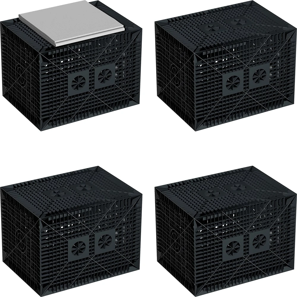 GreenLife Erweiterungsset Versickerung 1.120 L Sickerquader Gartenentwässerung 1 GreenLife Erweiterungsset Versickerung 1.120 L Sickerquader Gartenentwässerung