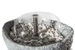 GreenLife Springbrunnen-Set Für Den Dekor-Regenspeicher "Hinkelstein", Granitgrau -OUTSUNNY Verkäufe 8600335800 49395 prod 003