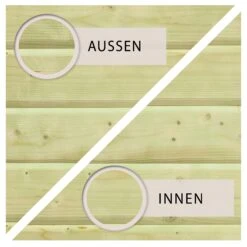 CHILLROI | Achteckiger Massivholzpool, 357,5 X 357,5 X 124 Cm, Modell 1 X Folie Grau | Inkl. Zubehör Und Pool Leitern -OUTSUNNY Verkäufe 8600335800 53420 prod 004