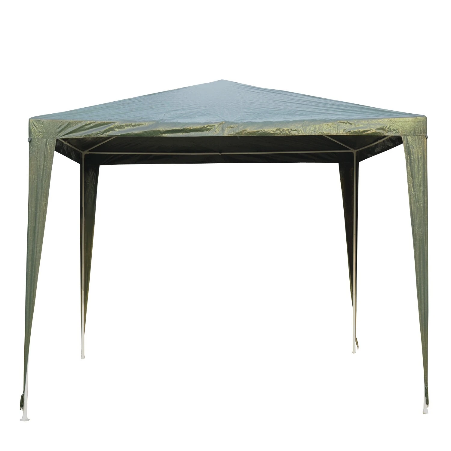 Outsunny Gartenpavillon Mit Klicksystem Dunkelgrün 270 X 270 X 245 Cm (LxBxH) | Gartenzelt Partyzelt Bierzelt Festzelt Pavillon 2 Outsunny Gartenpavillon Mit Klicksystem Dunkelgrün 270 X 270 X 245 Cm (LxBxH) | Gartenzelt Partyzelt Bierzelt Festzelt Pavillon – Bild 2