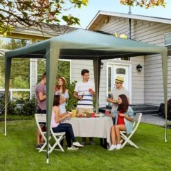 Outsunny Gartenpavillon Mit Klicksystem Dunkelgrün 270 X 270 X 245 Cm (LxBxH) | Gartenzelt Partyzelt Bierzelt Festzelt Pavillon 9 Outsunny Gartenpavillon Mit Klicksystem Dunkelgrün 270 X 270 X 245 Cm (LxBxH) | Gartenzelt Partyzelt Bierzelt Festzelt Pavillon -OUTSUNNY Verkäufe 8600336600 01 0191n prod 004