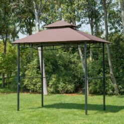 Outsunny Grillpavillon Mit Doppeldach Kaffeebraun, Schwarz 245 X 150 X 255 Cm (LxBxH) | Gartenpavillon Partyzelt Balkonpavillon Bierzelt 10 Outsunny Grillpavillon Mit Doppeldach Kaffeebraun, Schwarz 245 X 150 X 255 Cm (LxBxH) | Gartenpavillon Partyzelt Balkonpavillon Bierzelt -OUTSUNNY Verkäufe 8600336600 01 0272 prod 005