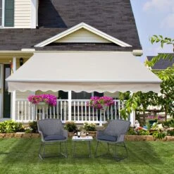 Outsunny Alu-Gelenkarmmarkise Für Wandmontage Cremeweiß 4,5 X 3 M (BxL) | Aluminium-Gelenkarm-Markise Alu-Markise Markise 8 Outsunny Alu-Gelenkarmmarkise Für Wandmontage Cremeweiß 4,5 X 3 M (BxL) | Aluminium-Gelenkarm-Markise Alu-Markise Markise -OUTSUNNY Verkäufe 8600336600 01 0679 prod 003