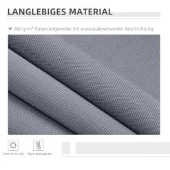 Outsunny Alu Gelenkarm-Markise Für Wandmontage Grau 400 X 300 Cm (BxL) | Markise Alu Gelenkarmmarkise Aluminium-Markise 11 Outsunny Alu Gelenkarm-Markise Für Wandmontage Grau 400 X 300 Cm (BxL) | Markise Alu Gelenkarmmarkise Aluminium-Markise -OUTSUNNY Verkäufe 8600336600 100110 009GY prod 006