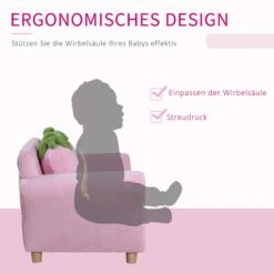 HOMCOM Kinder Erdbeersofa Rosa, Grün 90 X 50 X 43 Cm (LxBxH) | Kindersessel Softsofa Kinderzimmer Sofa Sessel 11 HOMCOM Kinder Erdbeersofa Rosa, Grün 90 X 50 X 43 Cm (LxBxH) | Kindersessel Softsofa Kinderzimmer Sofa Sessel -OUTSUNNY Verkäufe 8600336600 55 0014 prod 006