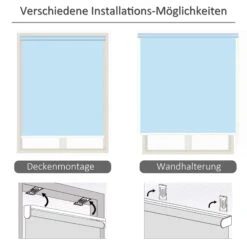 Outsunny Senkrechtmarkise Mit Handkurbel 160 X 250 Cm (LxH) | Hitze Markise Balkonmarkise Sonnenschutz Balkonrollo -OUTSUNNY Verkäufe 8600336600 830 262V01CG prod 006