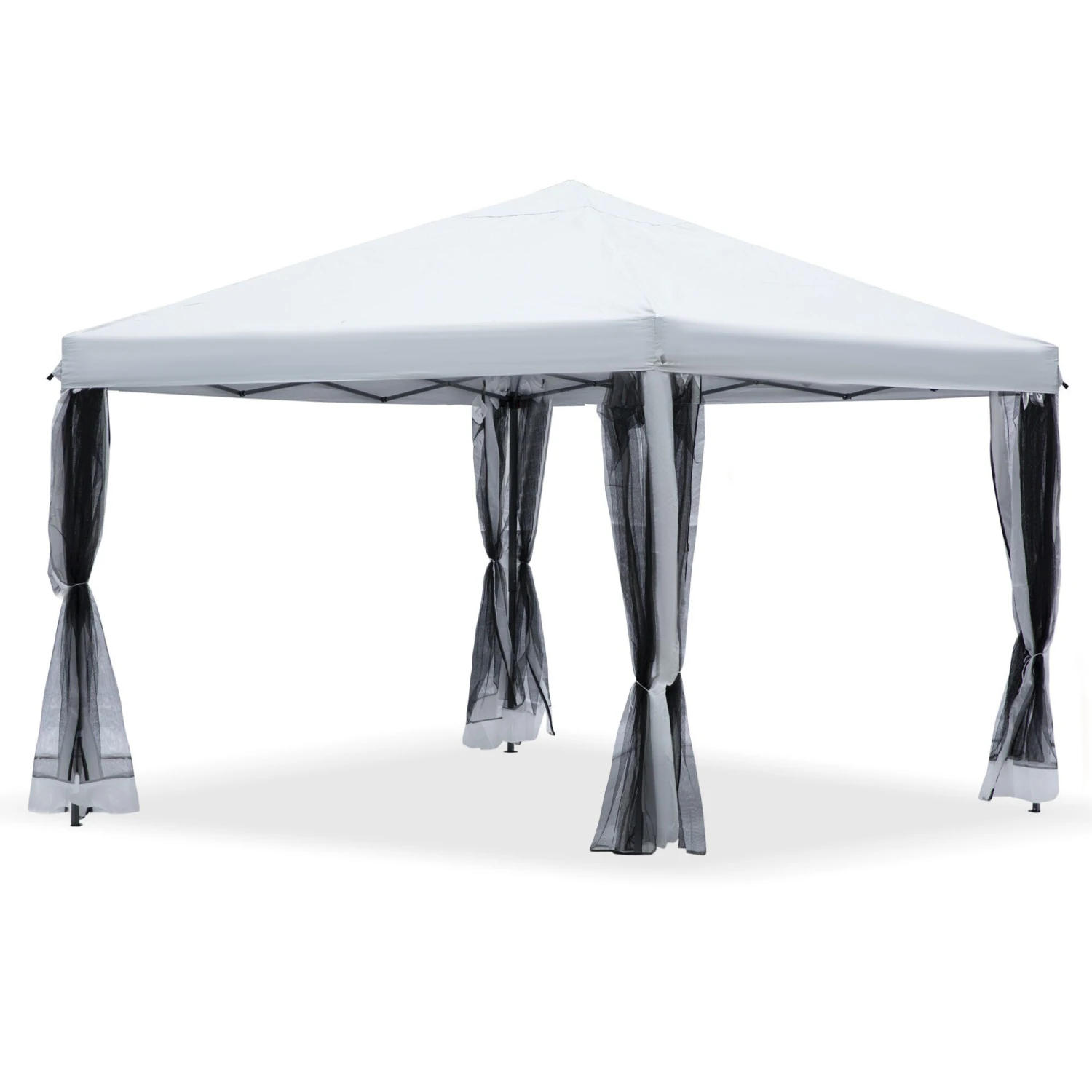 Outsunny Faltzelt Mit Seitenwänden Weiß 3 X 3 X 2,55 M (LxBxH) | Pavillon Faltpavillon Partyzelt Gartenpavillon 1 Outsunny Faltzelt Mit Seitenwänden Weiß 3 X 3 X 2,55 M (LxBxH) | Pavillon Faltpavillon Partyzelt Gartenpavillon