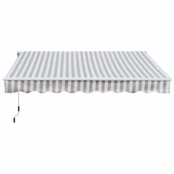 Outsunny Markise Mit Handkurbel Weiß/beige 300 X 250 Cm (BxL) | Gelenkarmmarkise Sonnenschutz Terrassenüberdachung 8 Outsunny Markise Mit Handkurbel Weiß/beige 300 X 250 Cm (BxL) | Gelenkarmmarkise Sonnenschutz Terrassenüberdachung -OUTSUNNY Verkäufe 8600336600 840 150V01BG prod 003