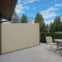 Outsunny Seitenmarkise 3 X 1,8 M 300 X 180 Cm (LxH) | Sichtschutz Sonnenschutz Seitenrollo Windschutz -OUTSUNNY Verkäufe 8600336600 840 196V01CW prod 004