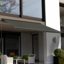 Outsunny Elektrische Markise Mit Fernbedienung Oder Handkurbel Dunkelgrau 300 X 0-250 Cm ((BxL) | Kassettenmarkise Balkon Markise Sonnenschutz 11 Outsunny Elektrische Markise Mit Fernbedienung Oder Handkurbel Dunkelgrau 300 X 0-250 Cm ((BxL) | Kassettenmarkise Balkon Markise Sonnenschutz -OUTSUNNY Verkäufe 8600336600 840 226V90 prod 006