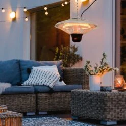 Outsunny Deckenheizstrahler Inkl. Fernbedienung Silber 42 X 26 Cm (ØxH) | Heizstrahler Terrassenstrahler Wärmestrahler 9 Outsunny Deckenheizstrahler Inkl. Fernbedienung Silber 42 X 26 Cm (ØxH) | Heizstrahler Terrassenstrahler Wärmestrahler -OUTSUNNY Verkäufe 8600336600 842 086 prod 004