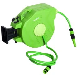 Outsunny Schlauchtrommel Mit Schnellkupplung Grün 20 M | Schlauchtrommel Trommel Gartentrommel -OUTSUNNY Verkäufe 8600336600 845 183 prod 006