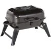 Outsunny Klappgrill Tragbar Schwarz 59 X 43 X 36 Cm (LxBxH) | Kohlegrill BBQ Standgrill Holzkohlegrill Gartengrill