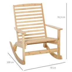Outsunny Garten Schaukelstuhl Aus Bambus 70 X 100 X 95,5 Cm (BxLxH) | Holzstuhl Relaxstuhl Gartenstuhl Gartenmöbel 10 Outsunny Garten Schaukelstuhl Aus Bambus 70 X 100 X 95,5 Cm (BxLxH) | Holzstuhl Relaxstuhl Gartenstuhl Gartenmöbel -OUTSUNNY Verkäufe 8600336600 84A 171ND prod 005