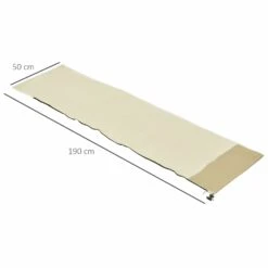 Outsunny Schutzhülle Für Sonnenschirme Beige, Kaffeebraun 50 X 190 Cm (ØxH) | Schutzhülle Ampelschirm Überzieher Hüllenschutz -OUTSUNNY Verkäufe 8600336600 84D 002V01 prod 005