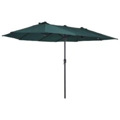 Outsunny Sonnenschirm Mit Handkurbel L460 X B270 X H240 Cm | Gartenschirm Marktschirm Mit Handkurbel Doppel Sonnenschirm -OUTSUNNY Verkäufe 8600336600 84D 031V01 prod 004