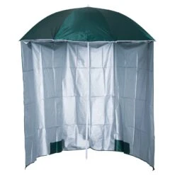 Outsunny Sonnenschirm Mit Seitenwand Grün 2,2 X 2,2 M (ØxH) | Strandschirm Sonnenschutz Gartenschrim Windschutz -OUTSUNNY Verkäufe 8600336600 84D 038GN prod 003