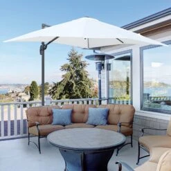 Outsunny Sonnenschirm Mit 5-stufiger Neigung 245L X 245B X 248H Cm | Sonnenschirm Gartenschirm Ampelschirm 8 Outsunny Sonnenschirm Mit 5-stufiger Neigung 245L X 245B X 248H Cm | Sonnenschirm Gartenschirm Ampelschirm -OUTSUNNY Verkäufe 8600336600 84D 051CW prod 003