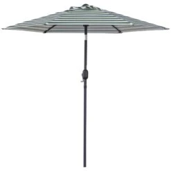 Outsunny Sonnenschirm Mit Verstellbarem Winkel 227 X 225 Cm (ØxH) | Gartenschirm Strandschirm Balkonschirm Knickbar -OUTSUNNY Verkäufe 8600336600 84D 117GN prod 003