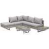 Outsunny Rattansofa Set Mit Tisch Grau | Sitzgruppe Gartenmöbel Sitzgarnitur Tisch