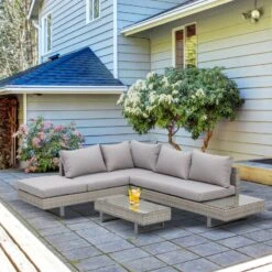 Outsunny Rattansofa Set Mit Tisch Grau | Sitzgruppe Gartenmöbel Sitzgarnitur Tisch 10 Outsunny Rattansofa Set Mit Tisch Grau | Sitzgruppe Gartenmöbel Sitzgarnitur Tisch -OUTSUNNY Verkäufe 8600336600 860 143 prod 005